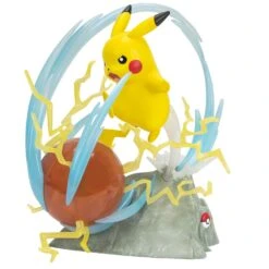Jazwares PKW2370 Pokémon Select Light FX Collector Deluxe Statue - Pikachu -Bester Spielzeug Geschäft Pokemon Deluxe Collector PKW2370 OP 02 kk