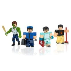 JAZWARES Roblox Mix & Match 4 Figuren Mit Zubehör - Field Trip Z: Principal Boss ROB0494 -Bester Spielzeug Geschäft Roblox Field Trip Z Principal Boss ROB0494 Group Fig 01 OP 1 kk