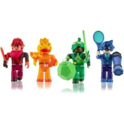 JAZWARES Roblox Mix & Match 4 Figuren Mit Viel Zubehör - Super Doomspire ROB0396 -Bester Spielzeug Geschäft Roblox Super Doomspire Group ROB0396 Fig 02 OP kk