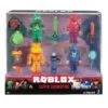 JAZWARES Roblox Mix & Match 4 Figuren Mit Viel Zubehör - Super Doomspire ROB0396 -Bester Spielzeug Geschäft Roblox Super Doomspire ROB0396 Front IP kk