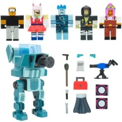 JAZWARES Roblox Mix&Match 5 Figuren +Zubehör- Tower Defense Simulator: Last Stand ROB0495 -Bester Spielzeug Geschäft Roblox Tower Defense Simulator Last Stand ROB0495 Group 01 OP kk