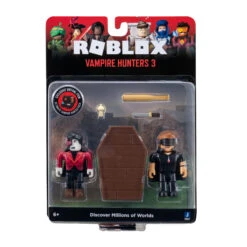 JAZWARES Roblox Mix & Match 2 Figuren Mit Zubehör - Vampire Hunters 3 ROB0395 -Bester Spielzeug Geschäft Vampire Hunters ROB0395 Front IP