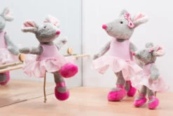 Schaffer 5652 Ballett-Maus Mit Rosa Tutut Plüsch Kuscheltier Ca 26cm -Bester Spielzeug Geschäft ballettmaus