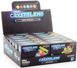Johntoy N-Brix Crystaland Mini Series Bausteine - 99059 Passagierflugzeug (32 Teile) -Bester Spielzeug Geschäft crystalbricks 12 sortiert im display 2