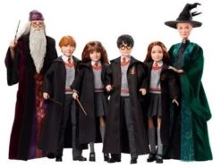 MATTEL Harry Potter Figurenset 5 Figuren Je 25-30 Cm Hoch In XL Verpackung -Bester Spielzeug Geschäft mattel harry potter wizarding world sammelfiguren 5 pack 32 5x63 5cm 2