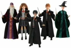 MATTEL Harry Potter Figurenset 5 Figuren Je 25-30 Cm Hoch In XL Verpackung -Bester Spielzeug Geschäft mattel harry potter wizarding world sammelfiguren 5 pack 32 5x63 5cm 3