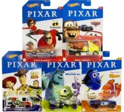MATTEL Hot Wheels Disney Pixar Edition - 2/5 - Altered Ego ( Monsters Inc) 1:64 GJV18 -Bester Spielzeug Geschäft mattel hot wheels pixar die cast fahrzeuge sortiert 2