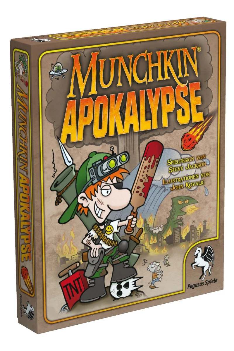 Munchkin Apokalypse Kartenspiel Pegasus Spiele 17240G 3 Munchkin Apokalypse Kartenspiel Pegasus Spiele 17240G