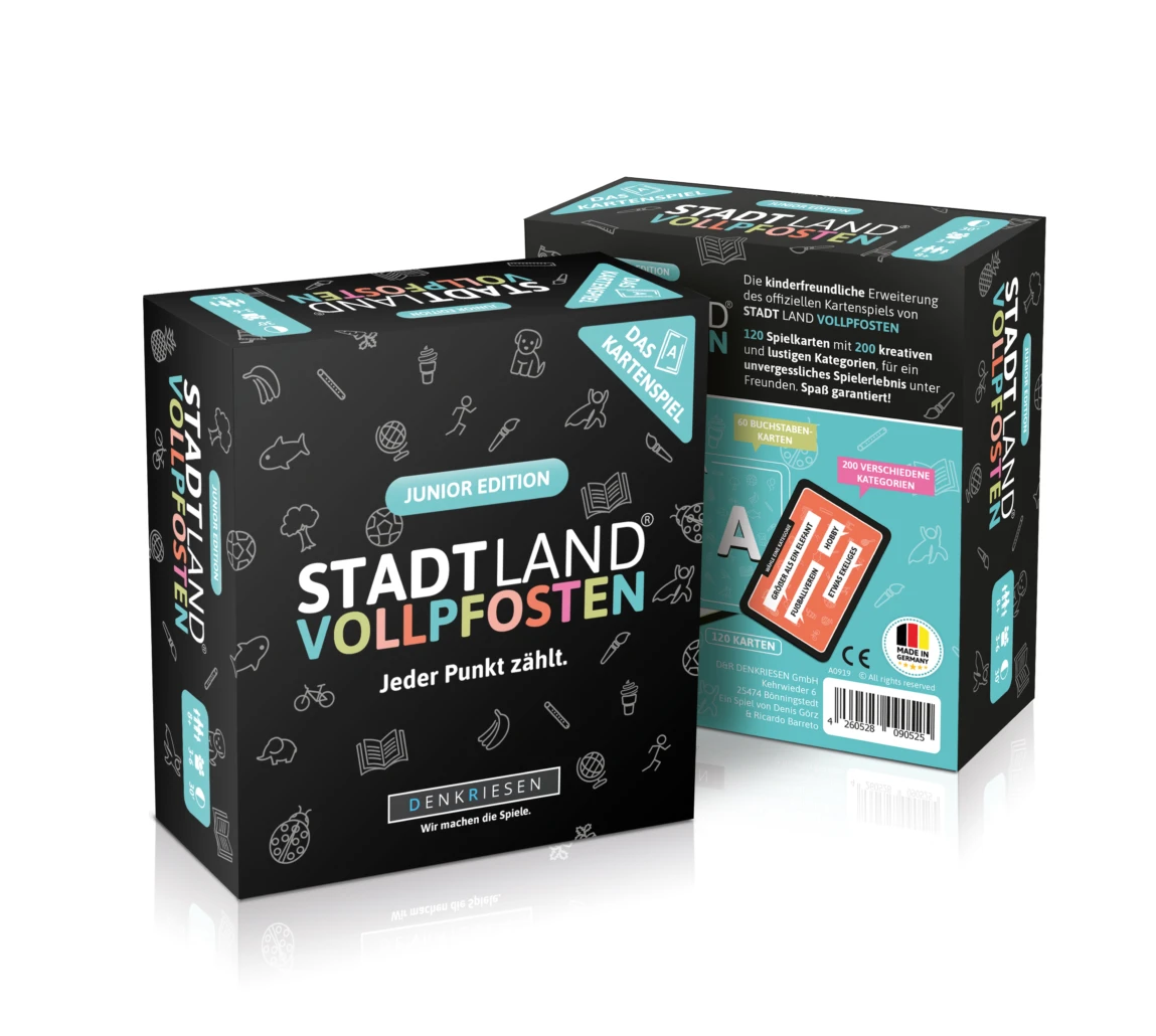 Stadt Land Vollpfosten Junior Edition Das Kartenspiel Ab 12 Jahren Reisespiel 5 Stadt Land Vollpfosten Junior Edition Das Kartenspiel Ab 12 Jahren Reisespiel – Bild 3