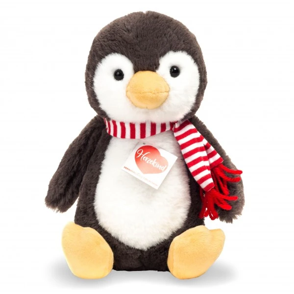 Teddy Hermann 93935 Pinguin Pancho +Schal Ca 23cm Plüsch Kuscheltier Herzekind 3 Teddy Hermann 93935 Pinguin Pancho +Schal Ca 23cm Plüsch Kuscheltier Herzekind