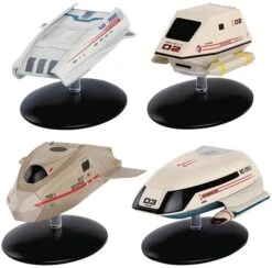 Star Trek Shuttlecraft Set 2 Executive Shuttle & Type-7 & Type15 & NX Shuttlepod -Bester Spielzeug Geschäft star trek shuttlecraft set 2 executive shuttle type 7 type 15 nx shuttlepod 26x35cm 3