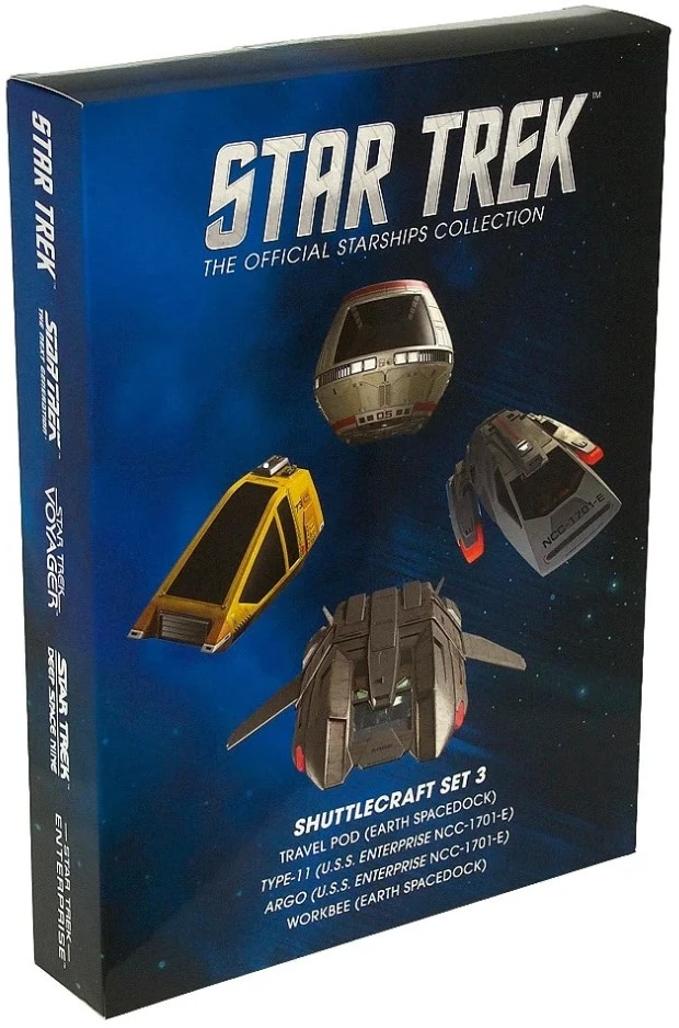 Star Trek Shuttlecraft Set 3 (Travel Pod & Type-11 & Argo & Wor) Starships Coll. 4 Star Trek Shuttlecraft Set 3 (Travel Pod & Type-11 & Argo & Wor) Starships Coll. – Bild 2