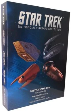 Star Trek Shuttlecraft Set 8 (Vulcan S. & Xindi-Insectoid & Ferengi & Klingon T) -Bester Spielzeug Geschäft star trek shuttlecraft set 8 vulcan shuttle xindi insectoid ferengi klingon toron class 26x35cm 2