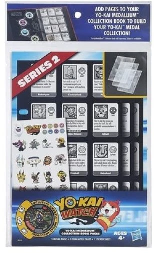 Hasbro Yo-Kai Watch Medaillium SammelbuchSeiten Serie 2 B6046 + Exklusiver Medaille 3 Hasbro Yo-Kai Watch Medaillium SammelbuchSeiten Serie 2 B6046 + Exklusiver Medaille